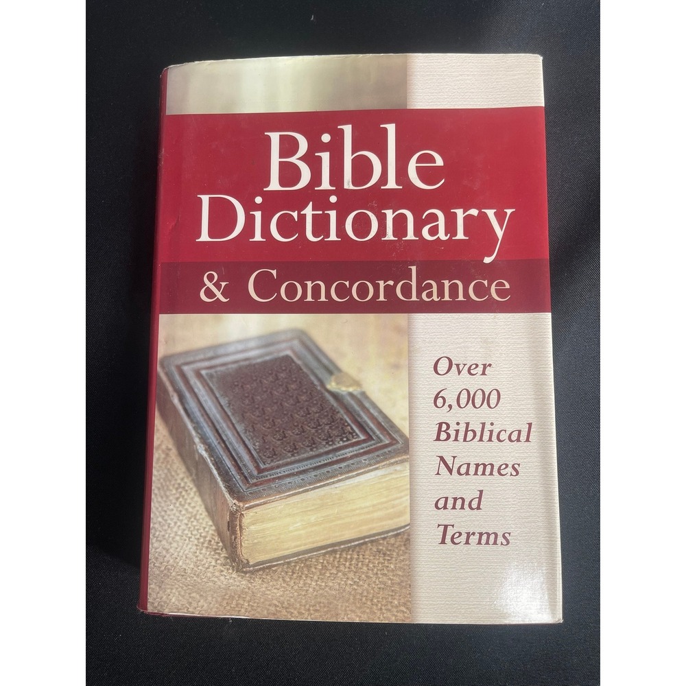 Castle Books‎ Bible Dictionary & Concordance Over 6000 Biblical Names Terms